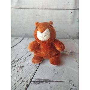 minifeet di bello squirrel stuffed animal plush 4 inches brown red squirrel